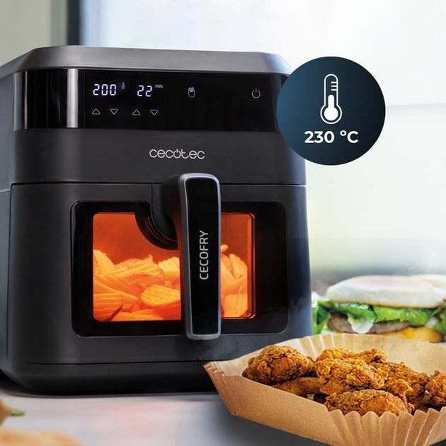 Zestaw papierowych foremek do frytkownicy Cecotec Cecofry 20-24x4.5 cm 150 szt (8435484032919) - obraz 6