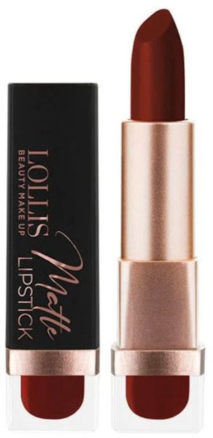 Помада для губ Lollis Matte Lipstick 210 4.5 г від Rozetka на платформі USKIDKA Акція на Помада для губ Lollis Matte Lipstick 210 4.5 г від Rozetka