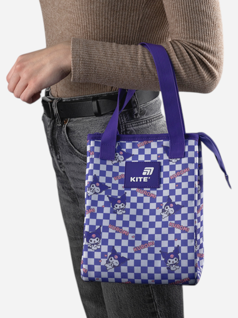 Сумка для ланчу Kite Kuromi HK25-2707 Фіолетова з білим (4063276190765) - зображення 6
