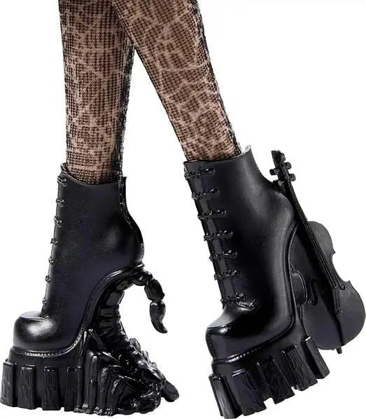 Коллекционная кукла Венздей в школьной форме Monster High Wednesday - Фото 6 Коллекционная кукла Венздей в школьной форме Monster High Wednesday - изображение 6