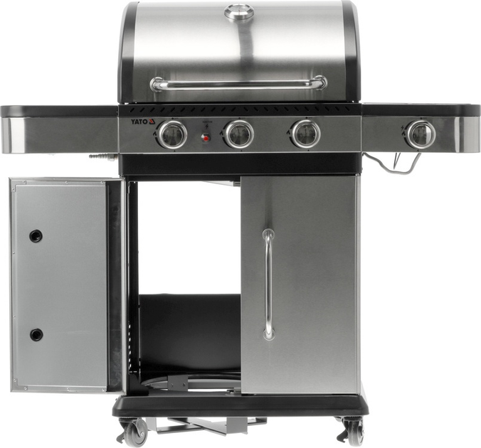 Grill gazowy YATO Zushi YG-20018 3+1 SS IXOX 11.2kW (5906083105999) - obraz 5