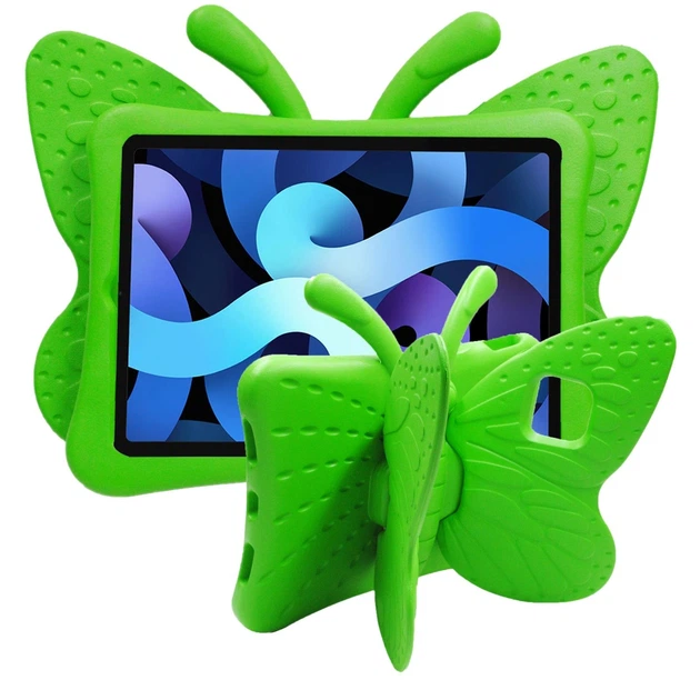 Чехол STR EVA Apple iPad 11" 2025 (A16) детский бабочка Green - Фото 4 Чехол STR EVA Apple iPad 11" 2025 (A16) детский бабочка Green - изображение 4