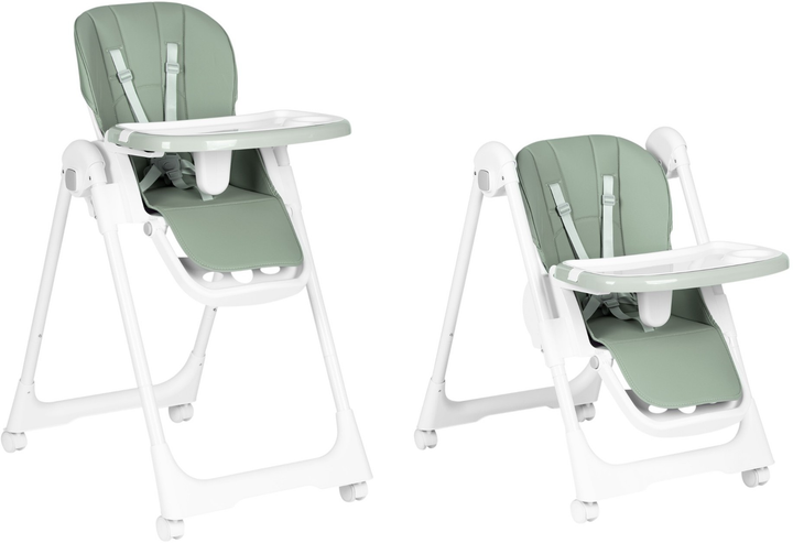 Krzesełko do karmienia EcoToys zielony (HA-013 GREEN) - obraz 5