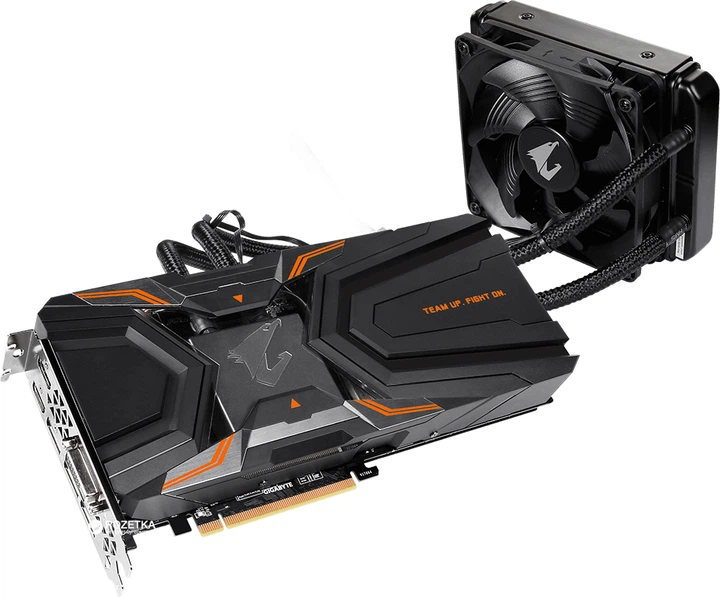 Видеокарта Gigabyte PCI-Ex GeForce GTX 1080 Ti Aorus Waterforce