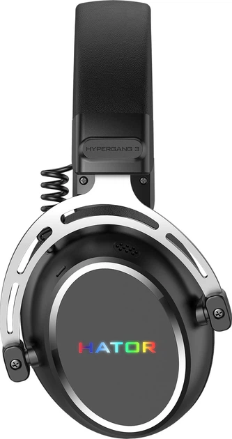 Słuchawki Hator Hypergang 3 USB Hi-Res Black (8721249196829) - obraz 5