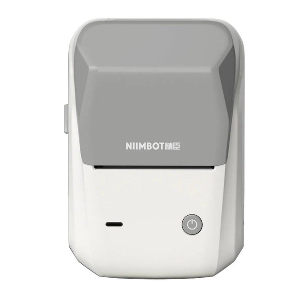 Термопринтер для печати наклеек NIIMBOT B1 Grey - изображение 1