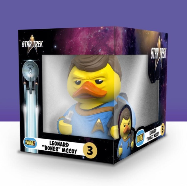 Kolekcjonerska figurka kaczuszka Numskull Tubbz Boxed Edition Star Trek: Leonard "Bones" McCoy 3 (5056280457237) - obraz 6