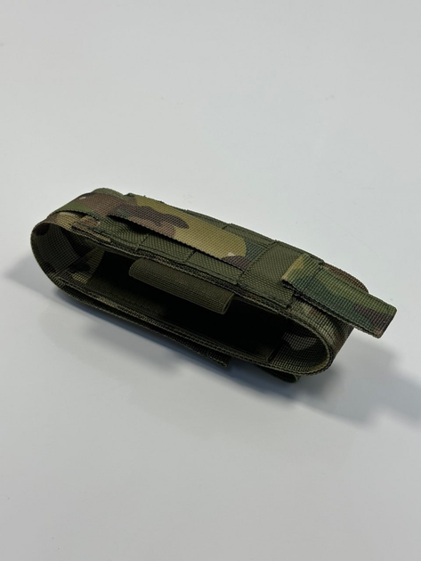 Универсальный открытый Подсумок Clefers Tac — для Турникета, Ножниц ОТ М с системой MOLLE 14x5 см Мультикам (5024581) - изображение 3