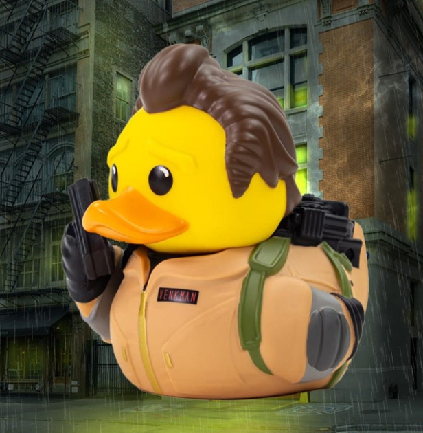 Колекційна фігурка каченя Numskull Tubbz Boxed Edition Ghostbusters: Peter Venkman 3 (5056280457480) - зображення 9