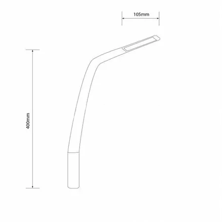 Накладной светильник Светкомплект LED WL-GS 4105 5W WH - изображение 3