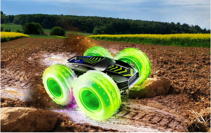 Samochód zdalnie sterowany Revell RC Stunt Monster Mini 1080 Zielono-Czarny 235099090 (4009803235097) - obraz 5
