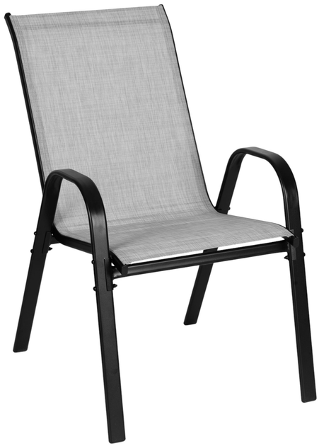 Zestaw krzeseł ogrodowych ModernHome by Multistore SC-092KD Light Grey 2 szt (5905817001088) - obraz 3