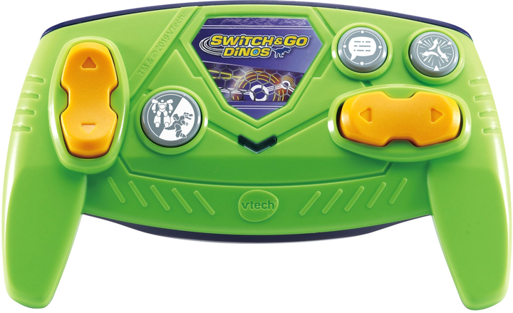 Dinozaur zdalnie sterowany Vtech Switch and Go Dinos RC T-Rex Zielony 80-521064 (3417765210648) - obraz 3