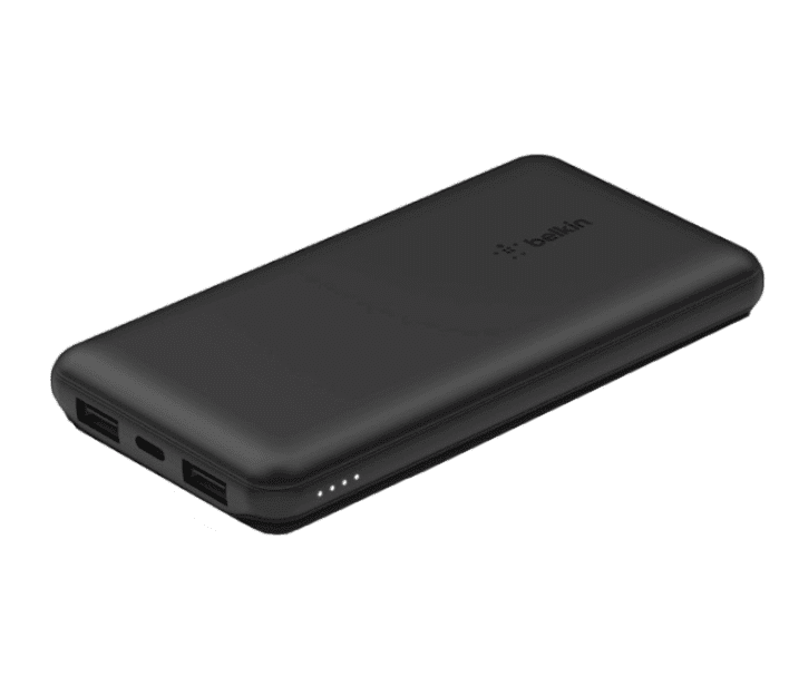 Повербанк Belkin 10000mAh 15Вт 2хUSB-A/USB-C (BPB011BTBK) - Фото 2 Повербанк Belkin 10000mAh 15Вт 2хUSB-A/USB-C (BPB011BTBK) - изображение 2