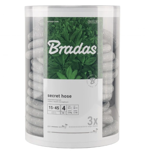 Растягивающийся шланг Bradas Secret Hose 15-45м (WSCH1545GY) - изображение 2