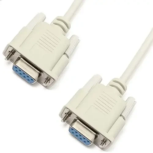Шнур компьютерный Null modem гнездо DB 9pin - гнездо DB 9pin, диам.-5мм,1.3м - Фото 1 Шнур компьютерный Null modem гнездо DB 9pin - гнездо DB 9pin, диам.-5мм,1.3м - изображение 1