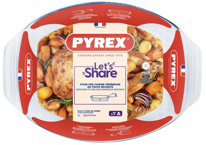 Форма для запекания Pyrex 412B000/8044 (38см/4л) - изображение 4