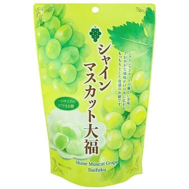 SEIKI Shine Muscat Mochi мочи с мускатным виноградом, 130 г - Фото 1 SEIKI Shine Muscat Mochi мочи с мускатным виноградом, 130 г - изображение 1