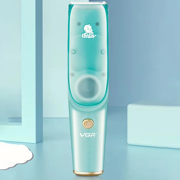 Машинка для стрижки детей VGR V-151 Baby · Детская машинка – триммер для стрижки мягких волос с низким уровнем шума - изображение 2
