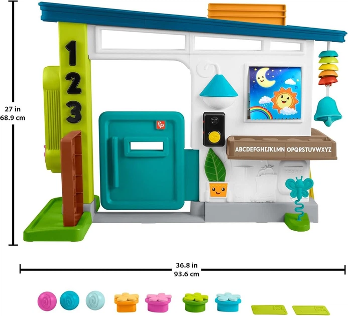 Игровой развивающий домик для малышей Fisher Price Baby Learning Toy Laugh Learn Ultimate Playhouse - изображение 2