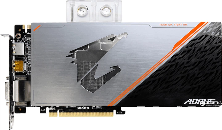 Видеокарта Gigabyte PCI-Ex GeForce GTX 1080 Ti Aorus Waterforce WB