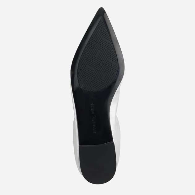 Женские балетки Karl Lagerfeld 517716789 37.5 Серебристые (1159829968) - изображение 4