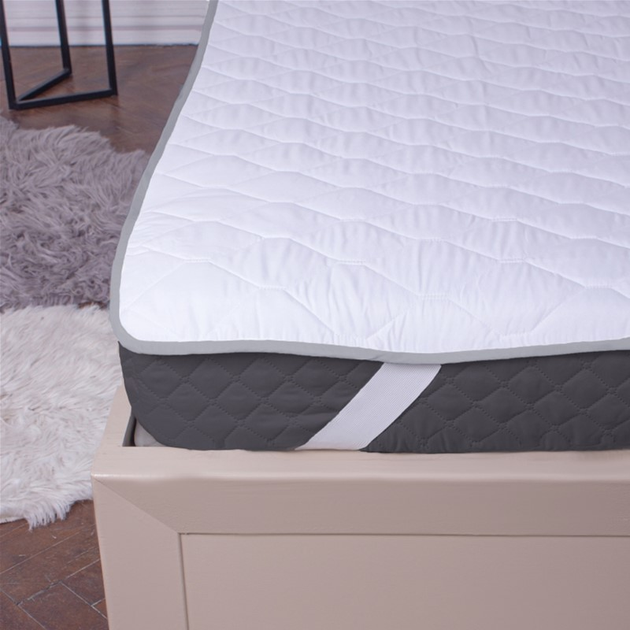 Наматрацник бавовняний MirSon Стандарт Cotton 260 200x200 від Rozetka на платформі USKIDKA Акція на Наматрацник бавовняний MirSon Стандарт Cotton 260 200x200 від Rozetka