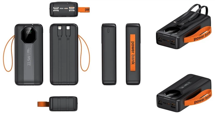УМБ XoKo CK-018 30000 mAh 22.5W Black - изображение 2