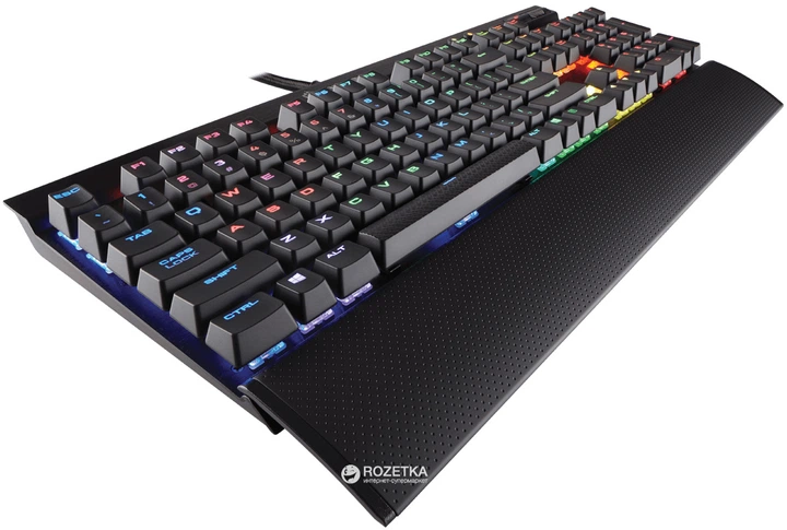 Клавіатура дротова Corsair K70 RGB Rapidfire Cherry MX Speed RGB