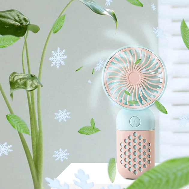 Ручний / настільний вентилятор на акумуляторі Mini Fan одношвидкісний міні-вентилятор, 12.8х6.3х4.4 см, рожевий (104016288) - Фото 3 Ручний / настільний вентилятор на акумуляторі Mini Fan одношвидкісний міні-вентилятор, 12.8х6.3х4.4 см, рожевий (104016288) - зображення 3