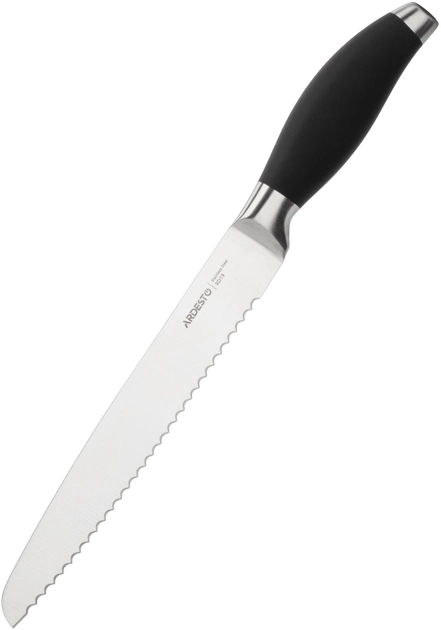 Кухонный нож для хлеба Ardesto Gemini 33 см Черный (AR2132SP) - изображение 1