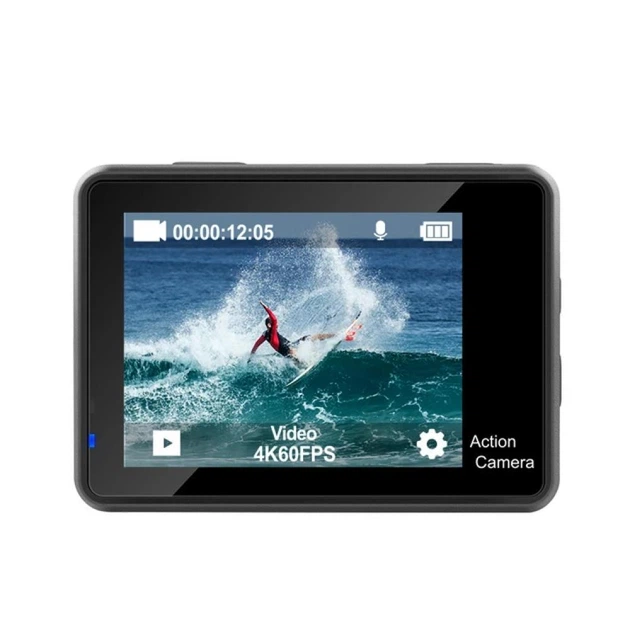 Водонепроницаемая экшн-камера 4К Ultra HD WiFi Aciton Camera, спортивная камера с пультом управления Черная WHQ-60-Black - Фото 6 Водонепроницаемая экшн-камера 4К Ultra HD WiFi Aciton Camera, спортивная камера с пультом управления Черная WHQ-60-Black - изображение 6