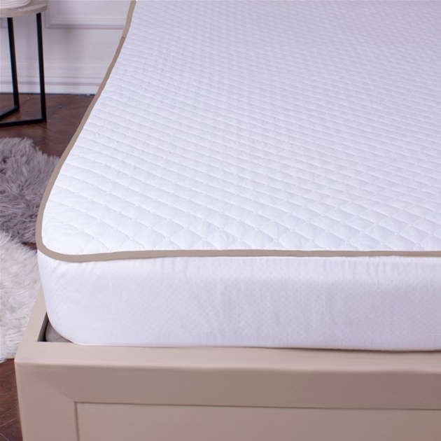 Наматрацник MirSon №5005 Exclusive Line Native звичайний з гумкою по периметру 140x200 см від Rozetka на платформі USKIDKA Акція на Наматрацник MirSon №5005 Exclusive Line Native звичайний з гумкою по периметру 140x200 см від Rozetka