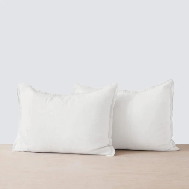 Комплект постельного белья SoundSleep Muse White Stonewash лен Евро King 230х220 см белый (2800004770132) - изображение 3