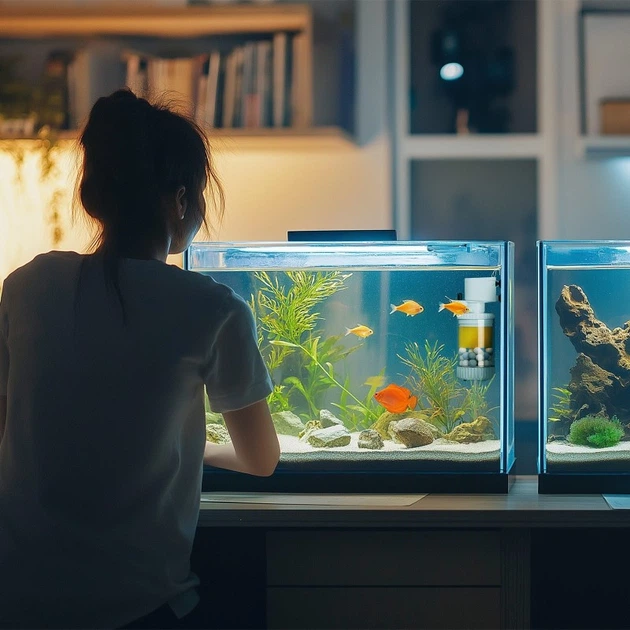 Внутренний фильтр Kruger Meier NeoClear 600 с биофильтрацией для аквариумов 20-40 литров - изображение 4