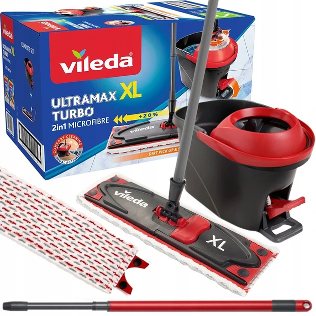 Набір для збирання VILEDA Ultramax Turbo XL - Фото 1 Набір для збирання VILEDA Ultramax Turbo XL - зображення 1