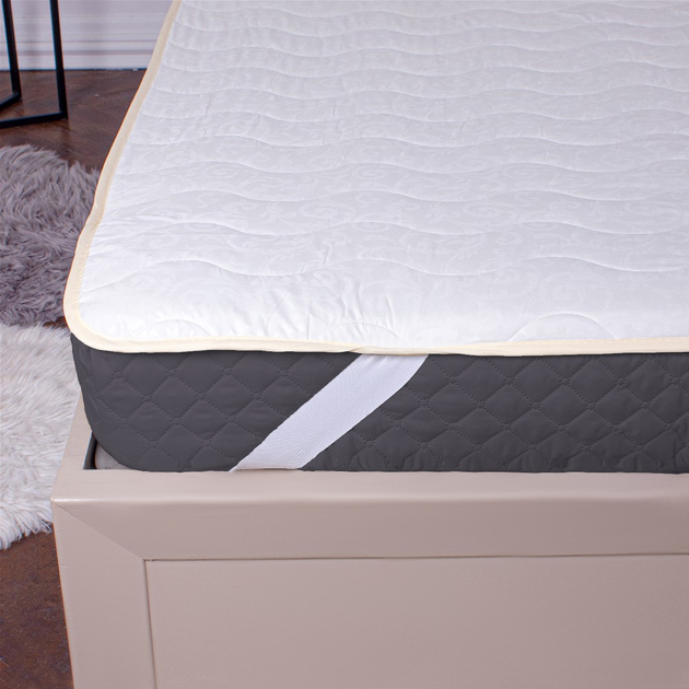 Наматрацник MirSon Eco Light №1717 Wool Звичайний на резинці по кутах 180x200 см від Rozetka на платформі USKIDKA Акція на Наматрацник MirSon Eco Light №1717 Wool Звичайний на резинці по кутах 180x200 см від Rozetka