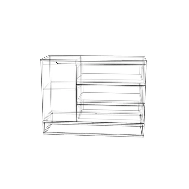 Комод Тіса-меблі АКМ-415 120х90х45 - изображение 2