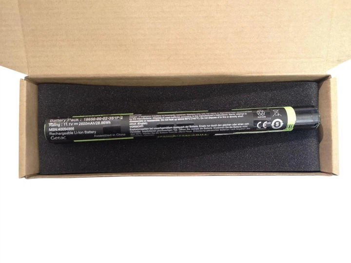 Аккумулятор для ноутбука Medion Akoya Getac E4213, E4214 14″, 18650-00-02-3S1P-2 2600mah 28.68Wh ORIGINAL - Фото 2 Аккумулятор для ноутбука Medion Akoya Getac E4213, E4214 14″, 18650-00-02-3S1P-2 2600mah 28.68Wh ORIGINAL - изображение 2