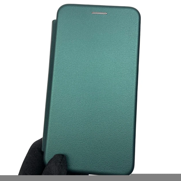 Чехол-книжка для Xiaomi Redmi 7a с подставкой зелёная - изображение 2