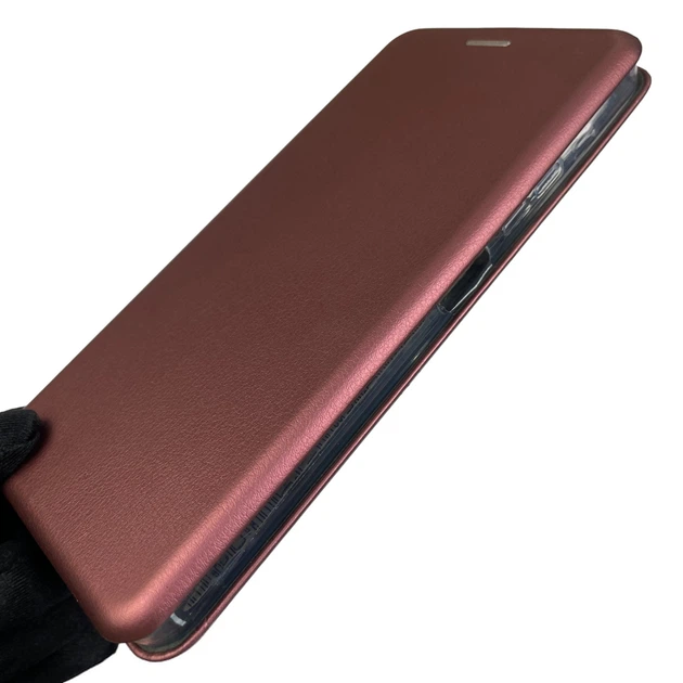 Чохол-книжка для Xiaomi Redmi Note 12 4G з підставкою бордова - зображення 4