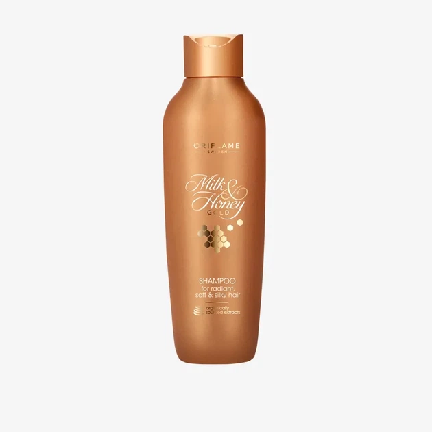 Шампунь для волосся Oriflame Milk & Honey Gold, 250 мл - Фото 1 Шампунь для волосся Oriflame Milk & Honey Gold, 250 мл - зображення 1