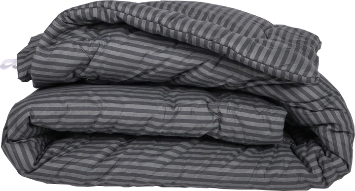 Набір MirSon №143 Сolor Fun Line 17-0611 Stripe Black Ковдра Демісезонна King Size 220х240 EcoSilk + Дві наволочки 50х70 від Rozetka на платформі USKIDKA Акція на Набір MirSon №143 Сolor Fun Line 17-0611 Stripe Black Ковдра Демісезонна King Size 220х240 EcoSilk + Дві наволочки 50х70 від Rozetka