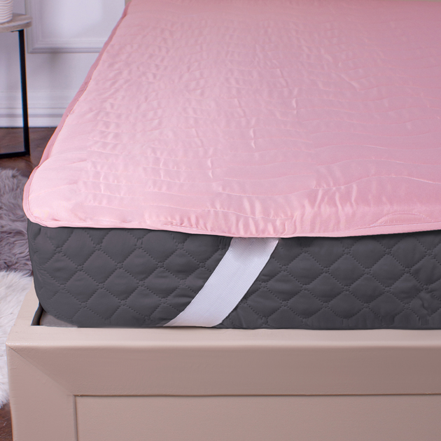 Наматрацник MirSon №1759 Eco Light Coral Cotton на гумці в кутках 60x120 см від Rozetka на платформі USKIDKA Акція на Наматрацник MirSon №1759 Eco Light Coral Cotton на гумці в кутках 60x120 см від Rozetka