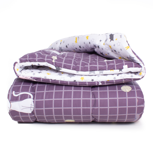 Ковдра антиалергенна MirSon з Thinsulat Зима №1421 Color Fun Line Whales 220х240 від Rozetka на платформі USKIDKA Акція на Ковдра антиалергенна MirSon з Thinsulat Зима №1421 Color Fun Line Whales 220х240 від Rozetka
