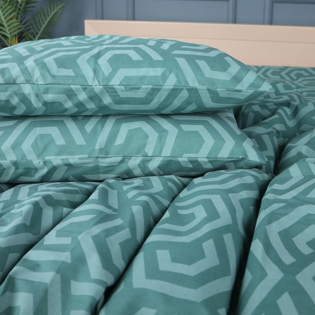 Наволочка MirSon Бязь 17-0622 Geometry Emerald 50х70 см від Rozetka на платформі USKIDKA Акція на Наволочка MirSon Бязь 17-0622 Geometry Emerald 50х70 см від Rozetka