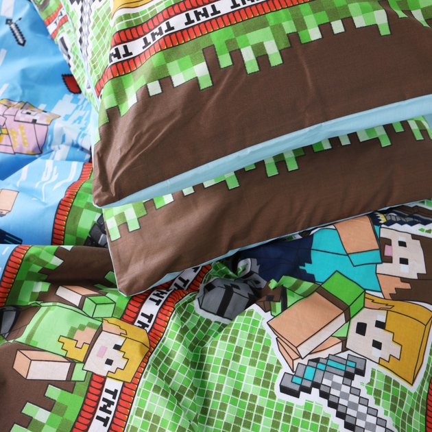 Наволочка MirSon 17-0571 - 1 Minecraft War Бязь 60х60 см від Rozetka на платформі USKIDKA Акція на Наволочка MirSon 17-0571 - 1 Minecraft War Бязь 60х60 см від Rozetka
