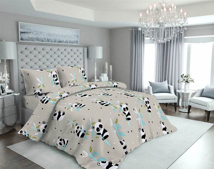 Наволочка MirSon Бязь 17-0504 Panda is gray 70 x 70 см від Rozetka на платформі USKIDKA Акція на Наволочка MirSon Бязь 17-0504 Panda is gray 70 x 70 см від Rozetka