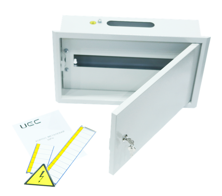 Корпус металлический ЩРв-12 (265х310х120мм) IP31 UEC (MKM14-V-12-30-U) - изображение 2