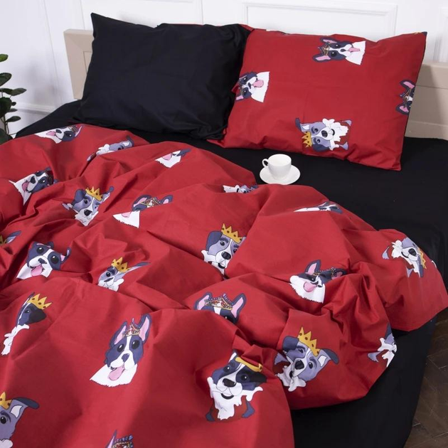 Підковдра MirSon Бязь 17-0568 Kings of dogs 143x210 від Rozetka на платформі USKIDKA Акція на Підковдра MirSon Бязь 17-0568 Kings of dogs 143x210 від Rozetka